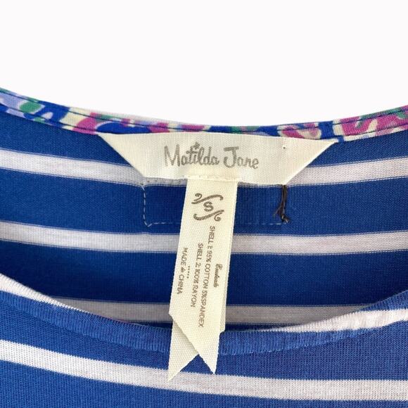 Matilda Jane Striped Maxi Dress Sz S - Picture 3 of 7